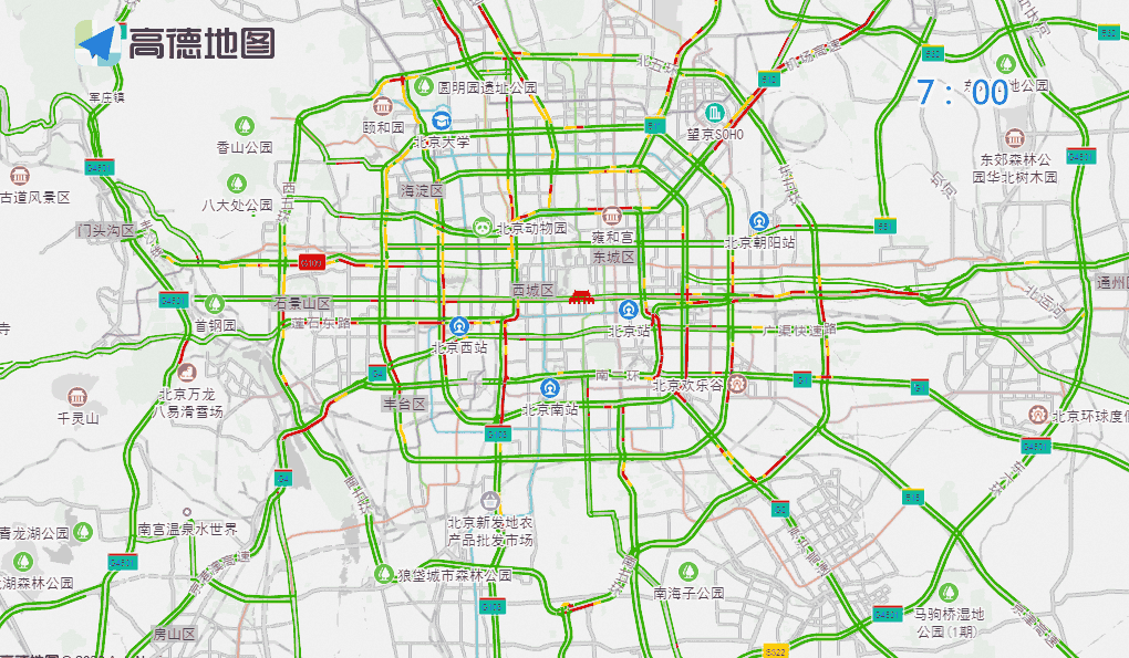 出行提示_周末大型活動(dòng)交通預測_工作日早晚高峰交通壓力