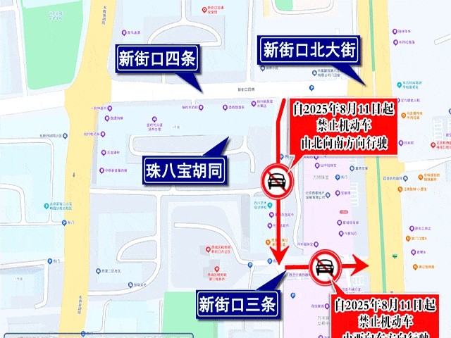 胡同單行線(xiàn)新規_禁行_西城胡同禁行調整