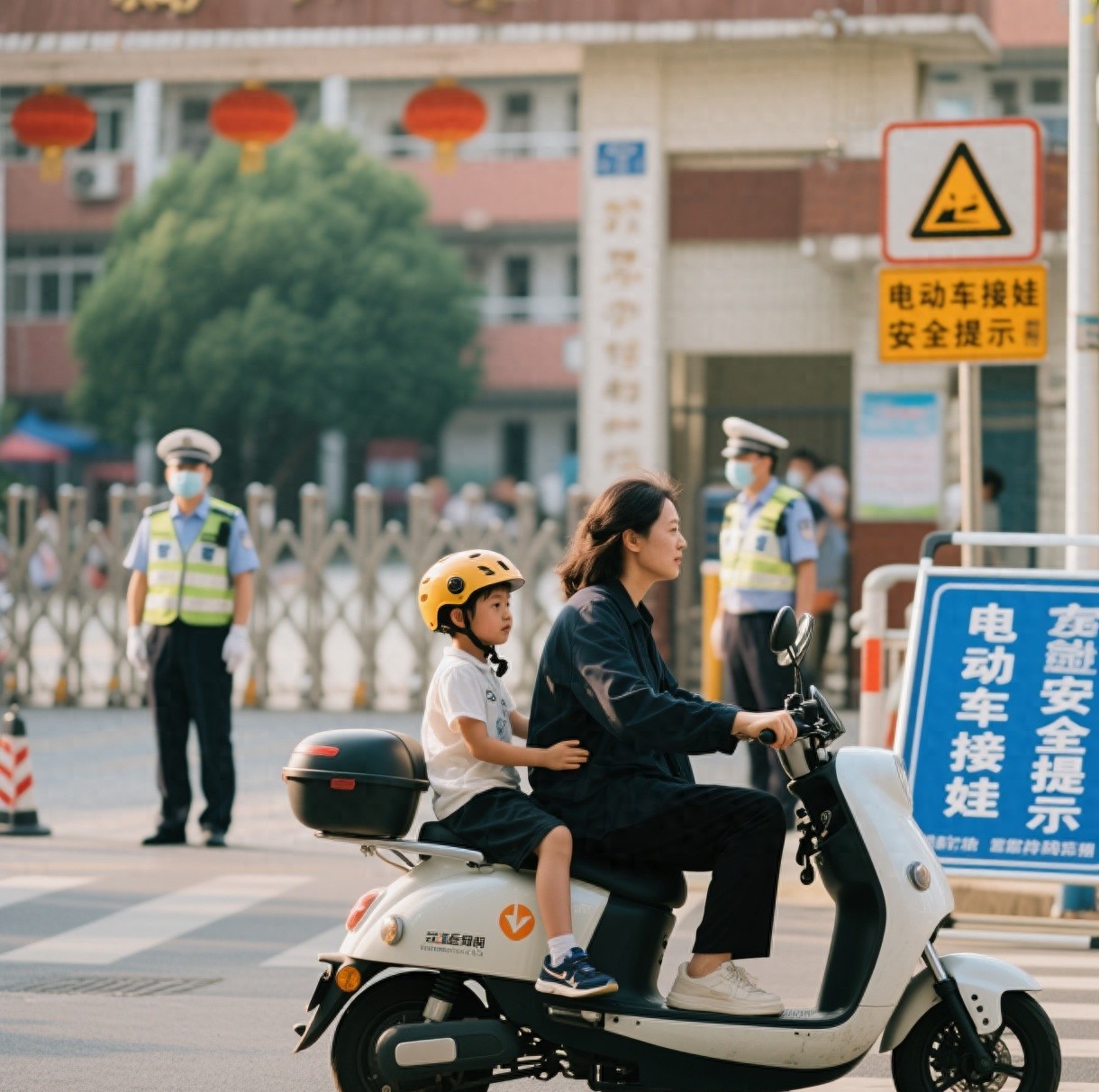 禁行_3類(lèi)車(chē)禁行接娃_電動(dòng)車(chē)接娃交警嚴查升級