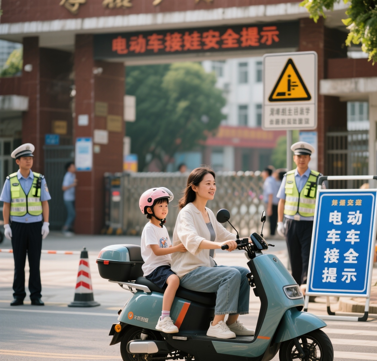 電動(dòng)車(chē)接娃交警嚴查升級_3類(lèi)車(chē)禁行接娃_禁行