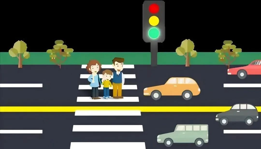 出行提示_步行安全規則_中小學(xué)生交通安全