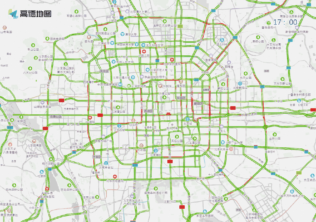 北京大型活動(dòng)場(chǎng)館周邊交通疏導_出行提示_開(kāi)學(xué)后早高峰交通預測