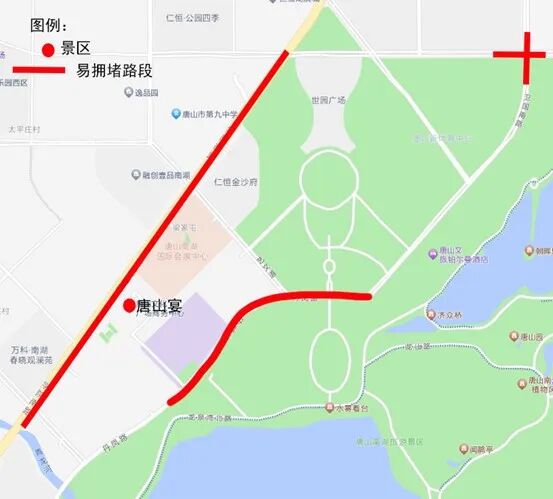 唐山中秋國慶交通出行提示_唐山中秋國慶易堵路段_出行提示