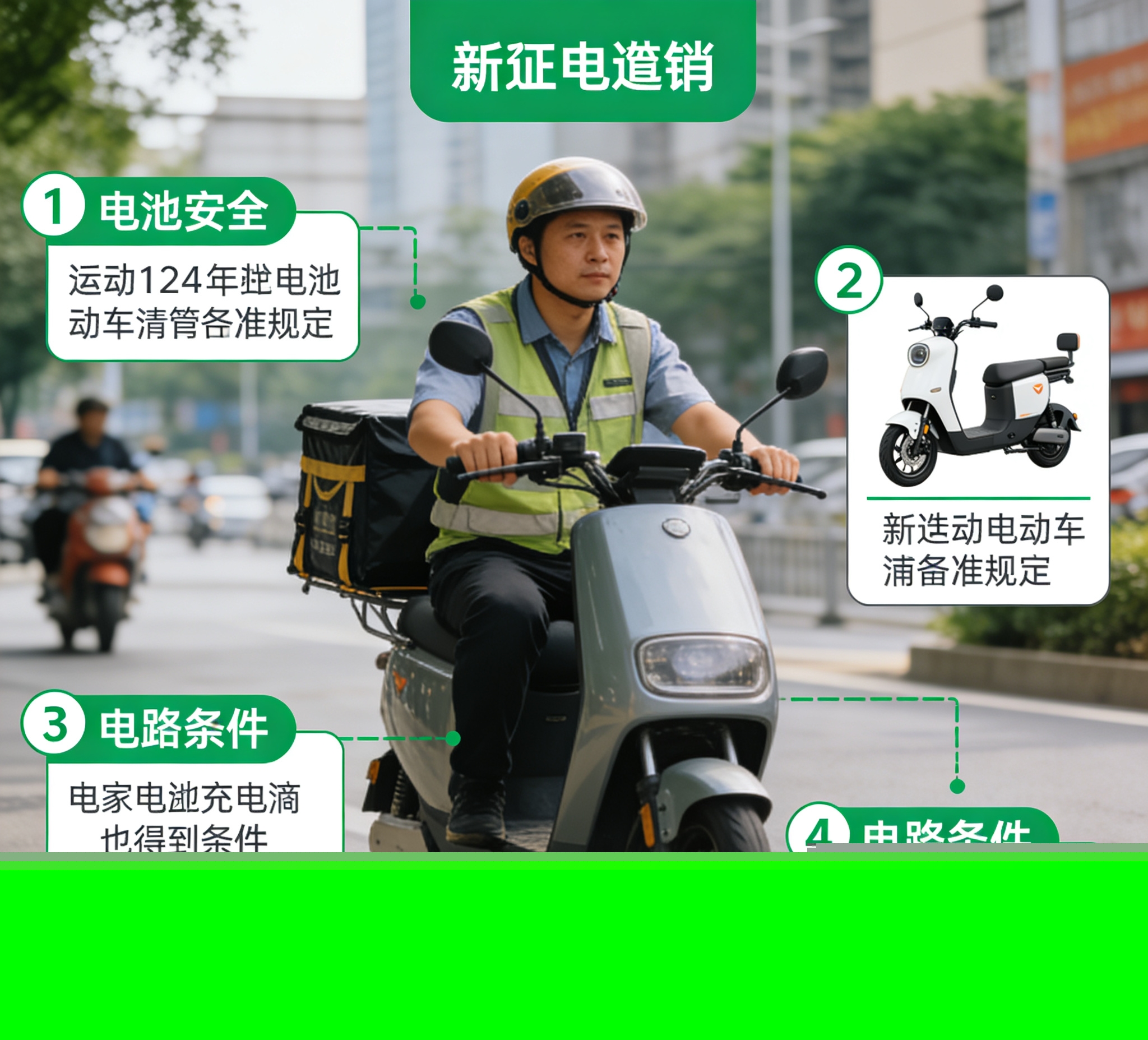 電動(dòng)車(chē)新規 12月1日 罰款扣車(chē)_禁行