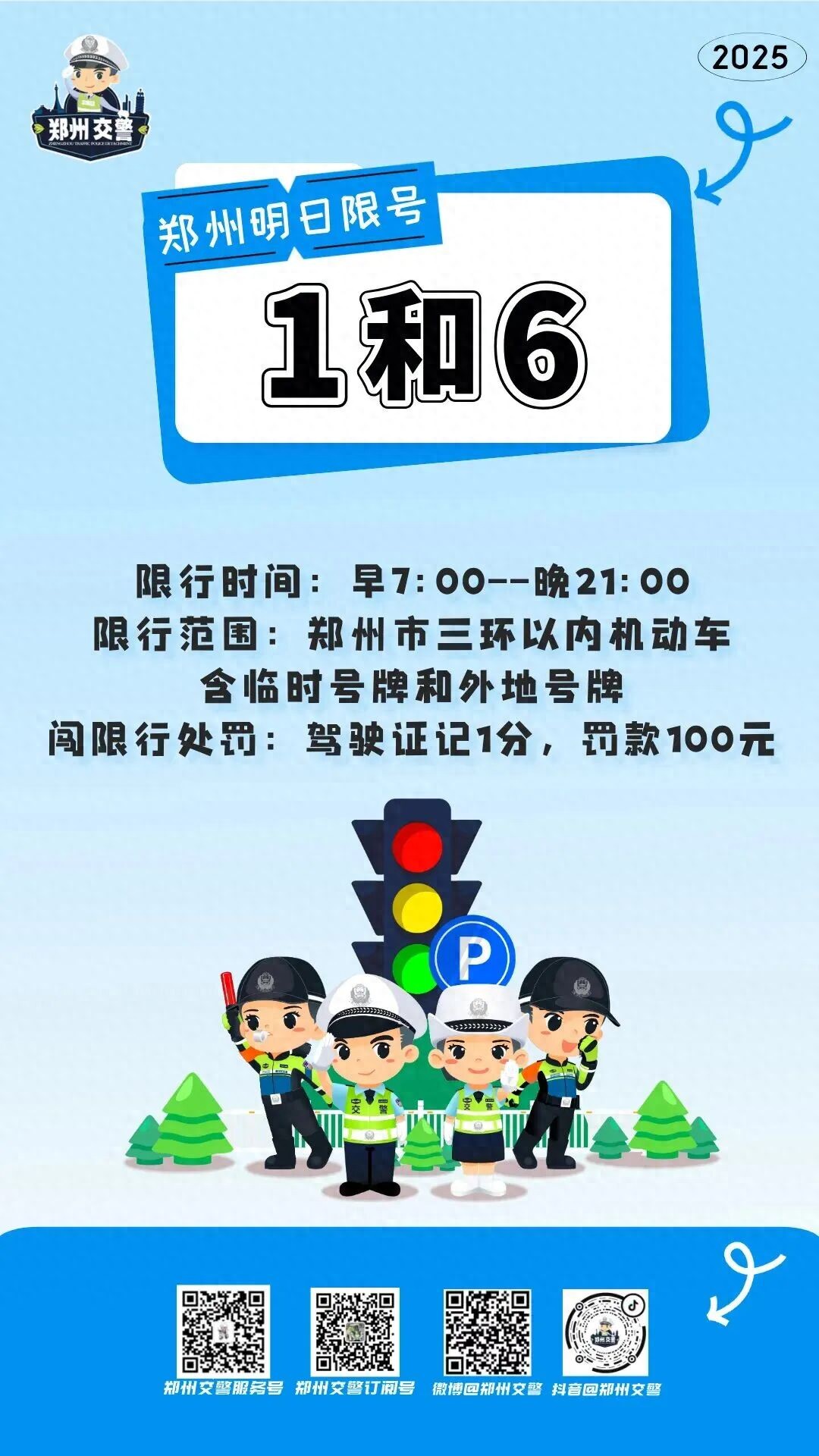 限行_鄭州市限行尾號1和6處罰 2023年11月17日 鄭州寒潮大風(fēng)降溫天氣