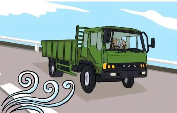 大風(fēng)天氣安全駕車(chē)_出行提示_緊閉車(chē)門(mén)防風(fēng)沙