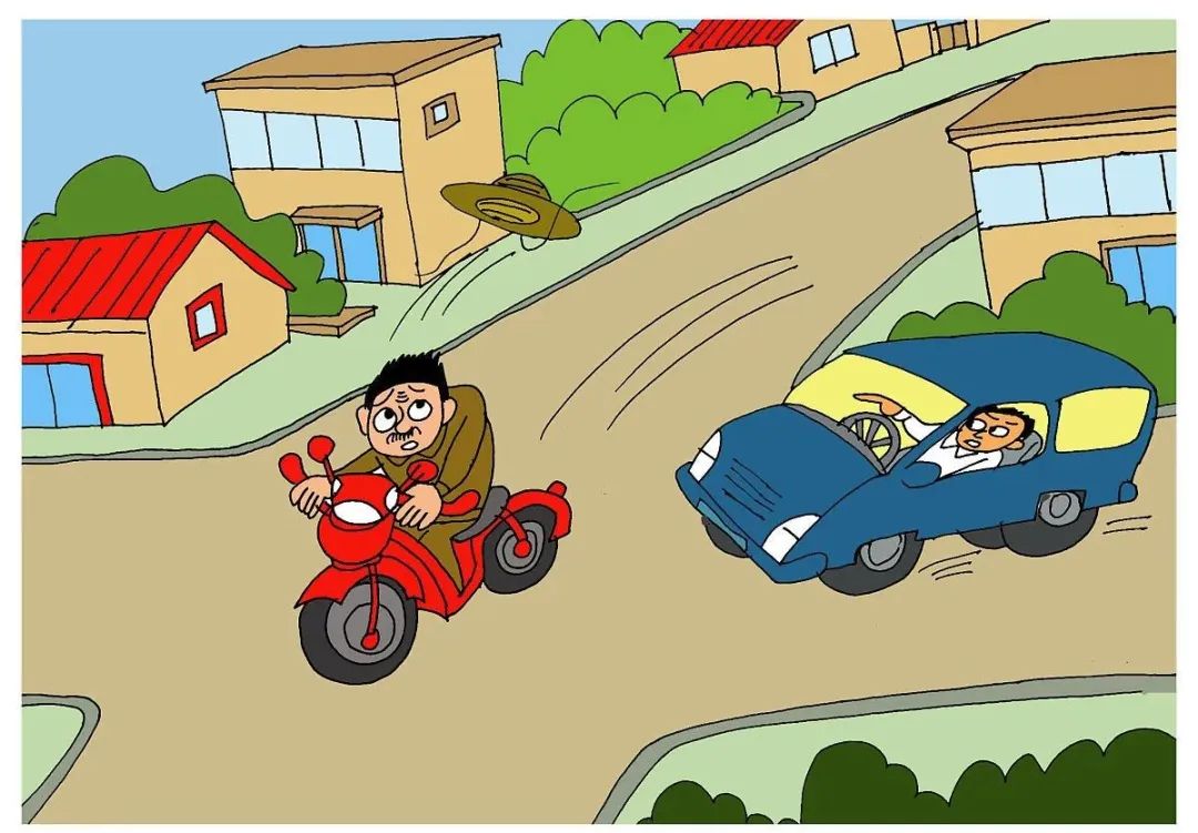 行人騎乘車(chē)安全頭盔_農村國省道交通安全出行提示_出行提示