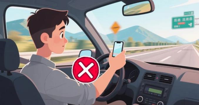 出行提示_開(kāi)車(chē)時(shí)接打電話(huà)的危害_分心駕駛危害與預防