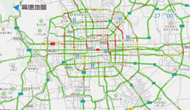 工作日早晚高峰交通壓力_早高峰城區道路車(chē)流量大_出行提示
