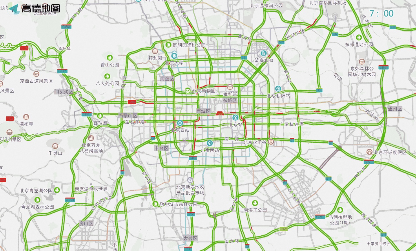 出行提示_北京尾號限行輪換交通預測_周末大型活動(dòng)交通疏導