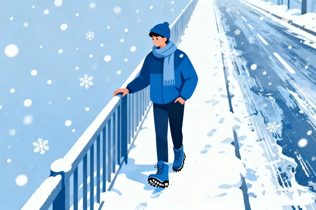 道路冰雪黃色預警_出行提示_滬嘉鄉交通安全提示